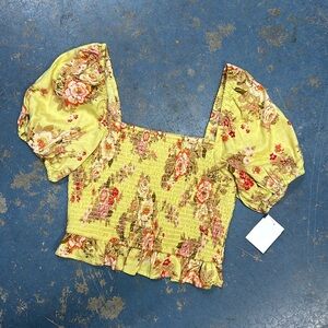 NWT Band of Gypsies Crop Top Size Small